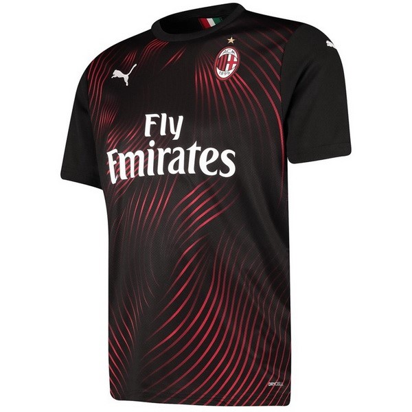 Tailandia Camiseta AC Milan Tercera equipación 2019-2020 Negro